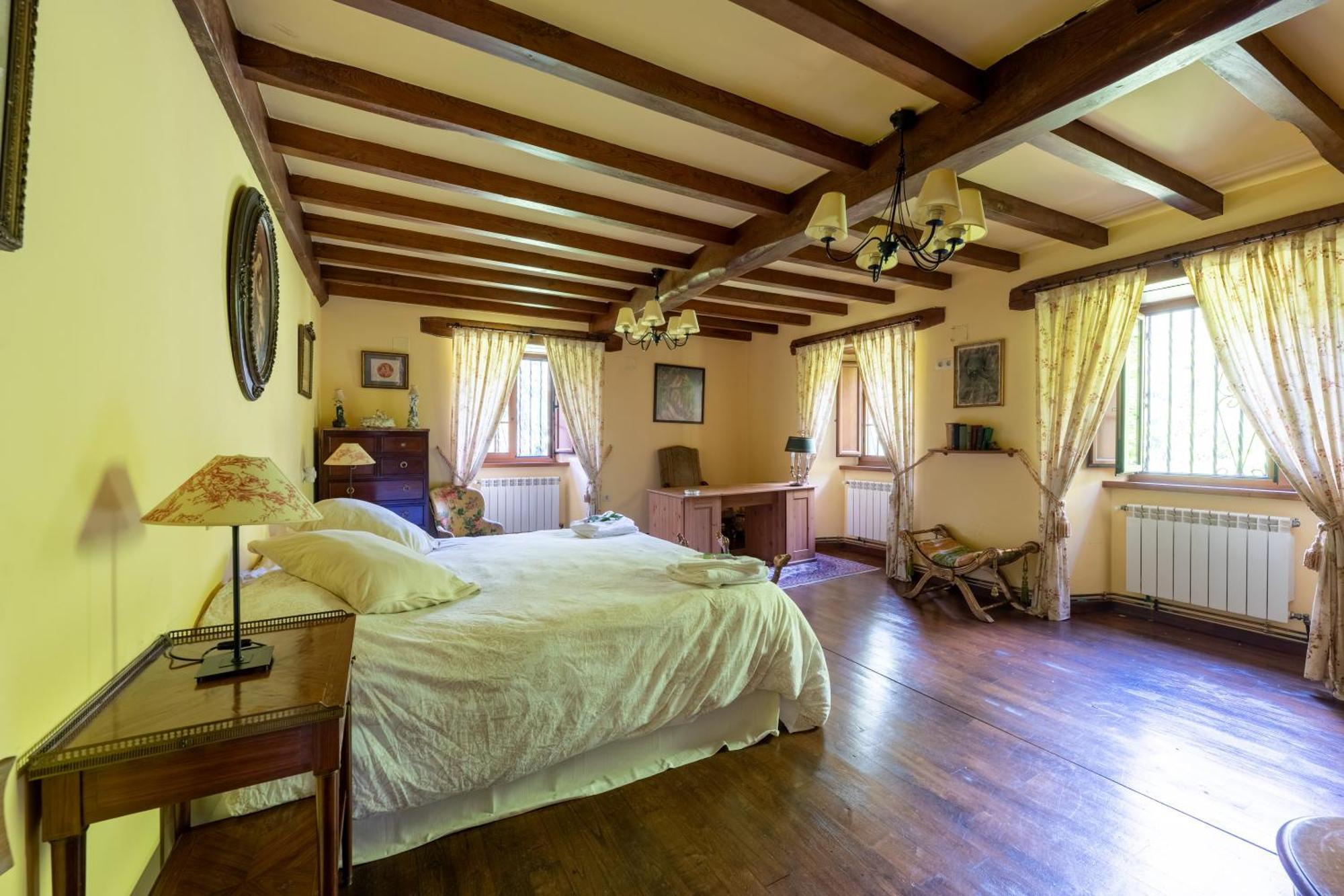Villa En Asturias Con Cine, Piscina, Bbq, Juegos, 14 Pax Cobre Екстериор снимка